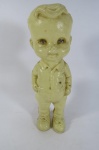 COLECIONISMO ANTIGO - MENINO em PLÁSTICO BOLHA fabricado pela JOFER. Mede aprox. 20 cm de altura.