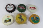 COLECIONISMO - Lote com 06 (Seis) ABRIDORES de GARRAFAS PROMOCIONAIS e DECORATIVOS. São eles: Cerveja Bavaria; Cerveja Miller; Cerveja Cerpa; Caninha Cavalinho (ainda lacrado); Refrigerantes Xereta e Shave Ice South América. 