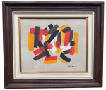 MARIA POLO - oleo s/ tela, medindo: 46 cm x 38 cm e 65 cm x 58 cm