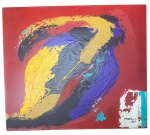 MABE (atribuido) - oleo s/ tela, medindo: 52 cm x 45 cm