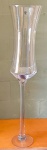 Grande e comprida taça em cristal - 80x18 cm.
