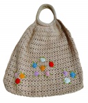 Bolsa em crochê - 42x30cm.