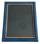 Porta retrato em madeira e vidro - 24x18 cm - e 20x14 cm a foto.