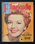 Revista Filmelândia novelizações completas dos melhores filmes n. 34 edição de Setembro de 1957. A ilha nos Trópicos com Joan Collins, James Madonna e Joan Fontaine.