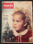 Revista Mundo Ilustrado n. 52  - Maria é feita de sol e espuma. Ano V publicação de Dezembro de 1957.