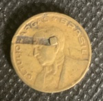 Moeda 50 centavos de Cruzeiro 1947