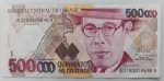 LOTE CONTENDO 1 CEDULA DE 500.000 CRUZEIROS - C231 - FE - ITEM NO ESTADO CONFORME FOTOS