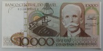 LOTE CONTENDO 1 CEDULA DE 10.000 CRUZEIROS - C170 - FE - ITEM NO ESTADO CONFORME FOTOS