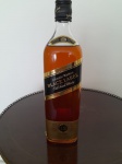 WHISKY JOHNNIE WALKER BLACK - 12 ANOS - ORIGINAL LACRADO - NO ESTADO CONFORME FOTOS