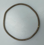 PULSEIRA VIKING EM BRONZE TORCIDO ENCONTRADO COM DETECTOR DE METAIS NA REGIAO COSTERIA DO MARROCOS - DATADO ENTRE O SECULO 9 A 11 DC