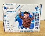 XPlay Interactive - Console para vídeo game acondicionado na caixa original. Não testado, sem garantia de funcionamento - Acompanha apenas os itens presentes nas imagens (Não acompanha cabo AV e Fonte) - Para solicitação de mídias adicionais e esclarecimento de dúvidas, entrar em contato através do telefone (21) 99377-0652.