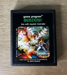 ATARI 2600 - BERZERK - Cartucho de jogo, FUNCIONANDO! - Para solicitação de mídias adicionais e esclarecimento de dúvidas, entrar em contato através do telefone (21) 99377-0652.