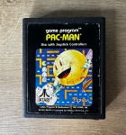 ATARI 2600 - PAC-MAN - Cartucho de jogo, FUNCIONANDO! - Para solicitação de mídias adicionais e esclarecimento de dúvidas, entrar em contato através do telefone (21) 99377-0652.