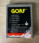 ATARI 2600 - GORF (Astro Battles/Laser Attack/Space Warp/ Flag Ship) - Cartucho de jogo, FUNCIONANDO! - Para solicitação de mídias adicionais e esclarecimento de dúvidas, entrar em contato através do telefone (21) 99377-0652.