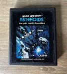 ATARI 2600 - ASTEROIDS - Cartucho de jogo, FUNCIONANDO! - Para solicitação de mídias adicionais e esclarecimento de dúvidas, entrar em contato através do telefone (21) 99377-0652.