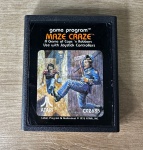 ATARI 2600 - MAZE CRAZE - Cartucho de jogo, FUNCIONANDO! - Para solicitação de mídias adicionais e esclarecimento de dúvidas, entrar em contato através do telefone (21) 99377-0652.