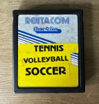 ATARI 2600 - GameAction (TENNIS/VOLLEYBALL/SOCCER) - Cartucho de jogo, FUNCIONANDO! - Para solicitação de mídias adicionais e esclarecimento de dúvidas, entrar em contato através do telefone (21) 99377-0652.