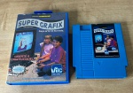 SUPER GRAFIX - Cartucho para video game Nintendo, acondicionado na caixa. Não testado, sem garantia de funcionamento - Para solicitação de mídias adicionais e esclarecimento de dúvidas, entrar em contato através do telefone (21) 99377-0652.