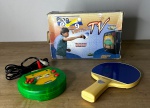 Ping Pong Virtual TV - Jogo de video game para TV, acondicionado na caixa original. Peça vendida NO ESTADO (liga mas não dá sinal de vídeo) - Para solicitação de mídias adicionais e esclarecimento de dúvidas, entrar em contato através do telefone (21) 99377-0652.
