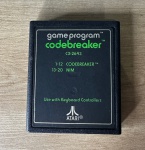 ATARI 2600 - Codebreaker - Cartucho de jogo. FUNCIONANDO no momento, sem garantia futura - Para solicitação de mídias adicionais e esclarecimento de dúvidas, entrar em contato através do telefone (21) 99377-0652.