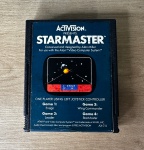 ATARI 2600 - STARMASTER - Cartucho de jogo. FUNCIONANDO no momento, sem garantia futura - Para solicitação de mídias adicionais e esclarecimento de dúvidas, entrar em contato através do telefone (21) 99377-0652.