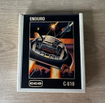 ATARI 2600 - ENDURO - Cartucho de jogo. FUNCIONANDO no momento, sem garantia futura - Para solicitação de mídias adicionais e esclarecimento de dúvidas, entrar em contato através do telefone (21) 99377-0652.