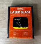 ATARI 2600 - LASER BLAST - Cartucho de jogo. FUNCIONANDO no momento, sem garantia futura - Para solicitação de mídias adicionais e esclarecimento de dúvidas, entrar em contato através do telefone (21) 99377-0652.