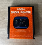 ATARI 2600 - SPIDER FIGHTER - Cartucho de jogo. FUNCIONANDO no momento, sem garantia futura - Para solicitação de mídias adicionais e esclarecimento de dúvidas, entrar em contato através do telefone (21) 99377-0652.