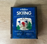 ATARI 2600 - SKIING - Cartucho de jogo. FUNCIONANDO no momento, sem garantia futura - Para solicitação de mídias adicionais e esclarecimento de dúvidas, entrar em contato através do telefone (21) 99377-0652.