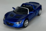 KINSMART - KT5096 - 2003 Speedster - Miniatura de carro em escala 1/32. Miniatura em metal com pneus de borracha e abertura de portas - med. aproximadamente 12,5 cm - Peça em bom estado de conservação, vendida no estado em que se encontra nas imagens.