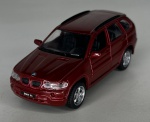 MAISTO - BMW X5  - Escala 1/42 - Miniatura em metal com pneus de borracha. Peça rica em detalhes, com abertura de portas - med. aproximadamente 11 cm - Peça em bom estado de conservação, vendida no estado em que se encontra nas imagens.