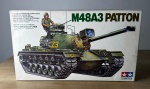 PLASTIMODELISMO - TAMIYA - M48A3 Patton - Escala 1/35 - Nº 35120 - Kit para montar acondicionado na caixa original, com peças ainda na árvore, LACRADAS! - Acompanham apenas os itens presentes nas imagens. Para solicitação de imagens adicionais entrar em contato através do número (21) 99377-0652.