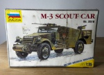 PLASTIMODELISMO - Zvezda - M-3 Scout Car - Escala 1/35 - Kit nº 3519 - Peças acondicionadas na caixa original, ainda na árvore, CAIXA LACRADA! - Acompanham apenas os itens presentes nas imagens. Para solicitação de imagens adicionais entrar em contato através do número (21) 99377-0652.
