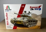 PLASTIMODELISMO - Italeri - Korean War - M24 Chaffee - Escala 1/35 - Kit nº 6587 - Peças acondicionadas na caixa original, ainda na árvore, LACRADAS! - Acompanham apenas os itens presentes nas imagens. Para solicitação de imagens adicionais entrar em contato através do número (21) 99377-0652.