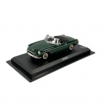 Auto Collection - MGB - Escala 1/43 - Miniatura em metal com acabamentos em plástico e pneus de borracha. Acompanha base expositora - Peça em excelente estado de conservação, acondicionada em embalagem original LACRADA!