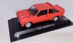 Auto Collection - Fiat Abarth 131 - Escala 1/43 - Miniatura em metal com acabamentos em plástico e pneus de borracha. Acompanha base expositora - Peça em excelente estado de conservação, acondicionada em embalagem original LACRADA!