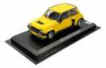 Auto Collection - Renault 5 Turbo - Escala 1/43 - Miniatura em metal com acabamentos em plástico e pneus de borracha. Acompanha base expositora - Peça em excelente estado de conservação, acondicionada em embalagem original LACRADA!