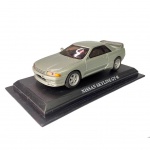 Auto Collection - Nissan Skyline GTR - Escala 1/43 - Miniatura em metal com acabamentos em plástico e pneus de borracha. Acompanha base expositora - Peça em excelente estado de conservação, acondicionada em embalagem original LACRADA!