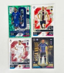 Topps Match Attax Champions League - Lote constando de 4 cards - Peças em excelente estado de conservação, vendidas no estado em que se encontram nas imagens.
