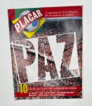 Revista Poster Placar Nº 1114 B Paz - Peça em bom estado de conservação, vendida no estado em que se encontra nas imagens. 