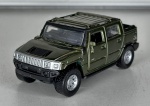 MAISTO - Hummer He Sut Concept - Escala 1/46 - Miniatura em metal com pneus de borracha e abertura de portas - Peça em bom estado de conservação, vendida no estado em que se encontra nas imagens.