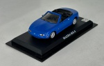 Auto Collection - Mazda MX-5 - Escala 1/43 - Miniatura em metal com pneus de borracha, peça rica em detalhes. Acompanha base expositora - Peça em bom estado de conservação, vendida no estado em que se encontra nas imagens.