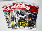 QUATRO RODAS - Lote constando de 6 revistas automotivas datadas de Julho a Dezembro de 2013 - Peças em bom estado de conservação, vendidas no estado em que se encontram nas imagens.