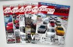 QUATRO RODAS - Lote constando de 6 revistas automotivas datadas de Janeiro a Junho de 2010 - Peças em bom estado de conservação, vendidas no estado em que se encontram nas imagens.