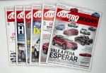 QUATRO RODAS - Lote constando de 6 revistas automotivas datadas de Julho a Dezembro de 2015 - Peças em bom estado de conservação, vendidas no estado em que se encontram nas imagens.