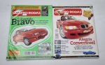 QUATRO RODAS - Ano 39 de Janeiro e Fevereiro de 1999 - Lote constando de 2 antigas revistas automotivas - Peças em bom estado de conservação, vendidas no estado em que se encontram nas imagens.