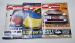 QUATRO RODAS - Ano 40 de Julho, Agosto e Setembro de 2000 - Lote constando de 3 antigas revistas automotivas - Peças em bom estado de conservação, vendidas no estado em que se encontram nas imagens.
