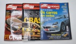 QUATRO RODAS - Ano 40 de Outubro, Novembro e Dezembro de 2000 - Lote constando de 3 antigas revistas automotivas - Peças em bom estado de conservação, vendidas no estado em que se encontram nas imagens.