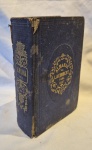 Livro século XIX Almanak administrativo Mercantil e Industrial  para o Anno de 1867, impresso no Rio de Janeiro por Eduardo e Henrique Laemmert, medindo 23 cm por 14 cm.