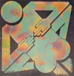 GEJO - Estêncil sobre formica. 2008. ME: 32,5 x 33,5cm. Ass. inf. esq. Sem moldura.